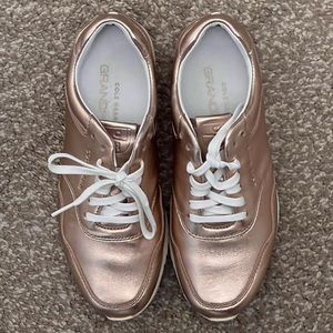 Cole Haan Rose Gold Sneakers